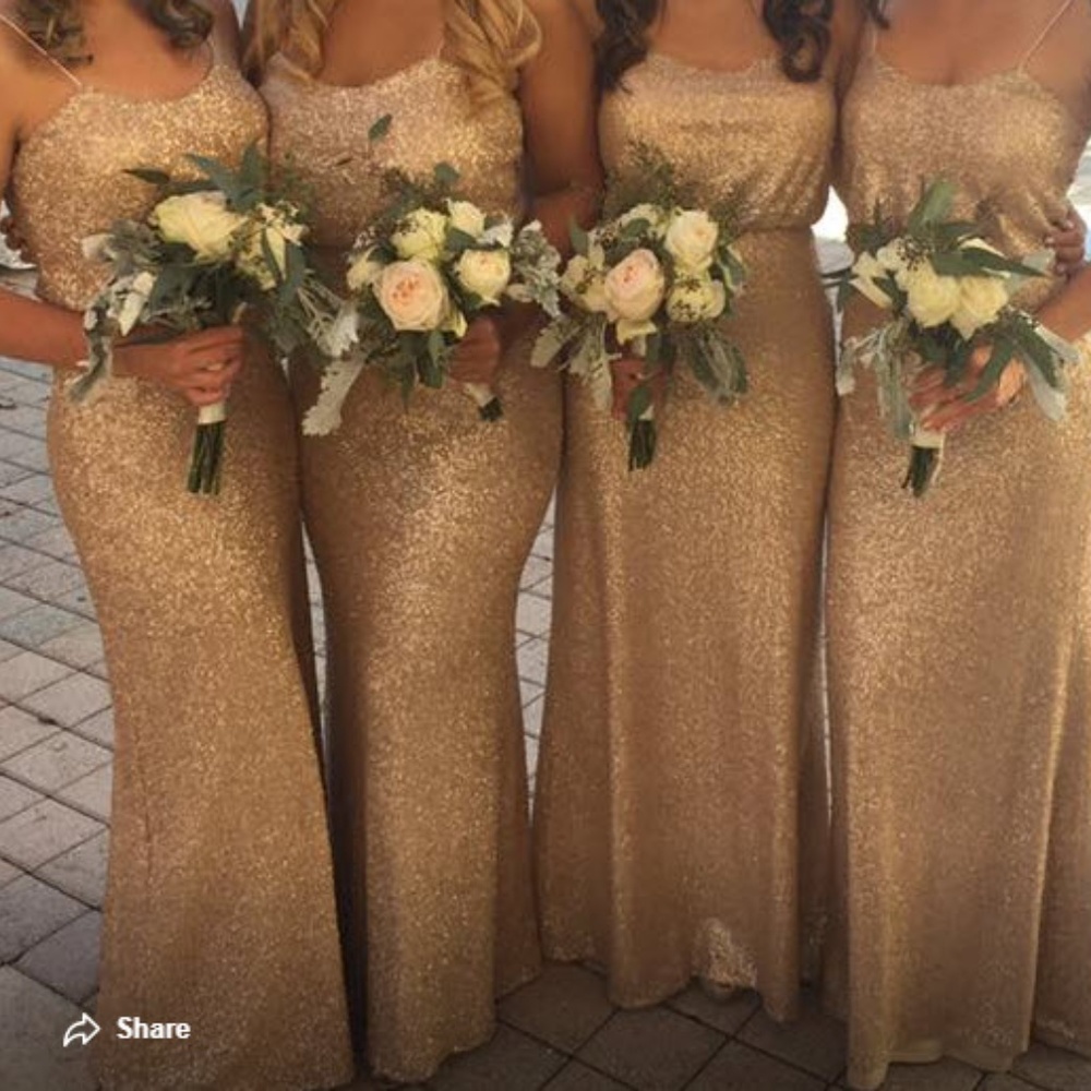 Sorella Vita Sequin Bridesmaid Dress